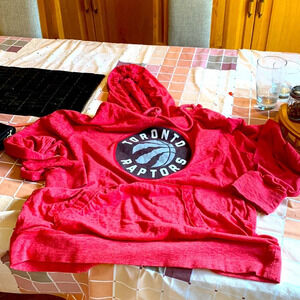 Men's red Levelwear Toronto Raptors Pullover - Hoodie XL